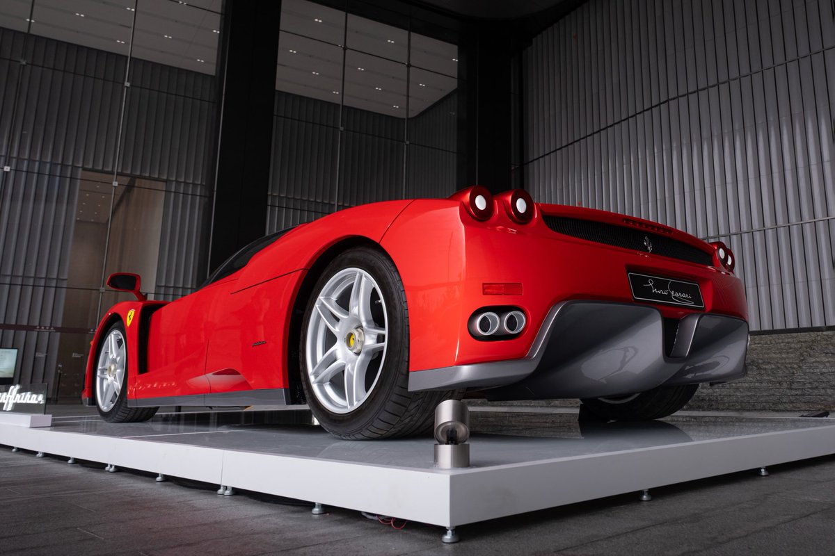 PininfarinaSpA's tweet photo. The world's only #FerrariEnzo Maquette is now on display in #Shanghai.

Presented outside Italy for the first time, this unique design-development model reveals the process behind one of #Ferrari's most iconic creations.

#Pininfarina #FerrariEnzo #DesignHeritage https://t.co/7K6D2hsfax