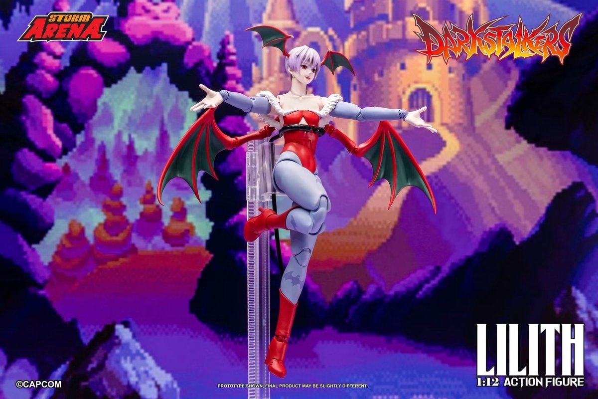 preterniadotcom's tweet photo. Storm Arena Darkstalkers Lilith, preorders coming soon. https://t.co/QxiWKRnKEN