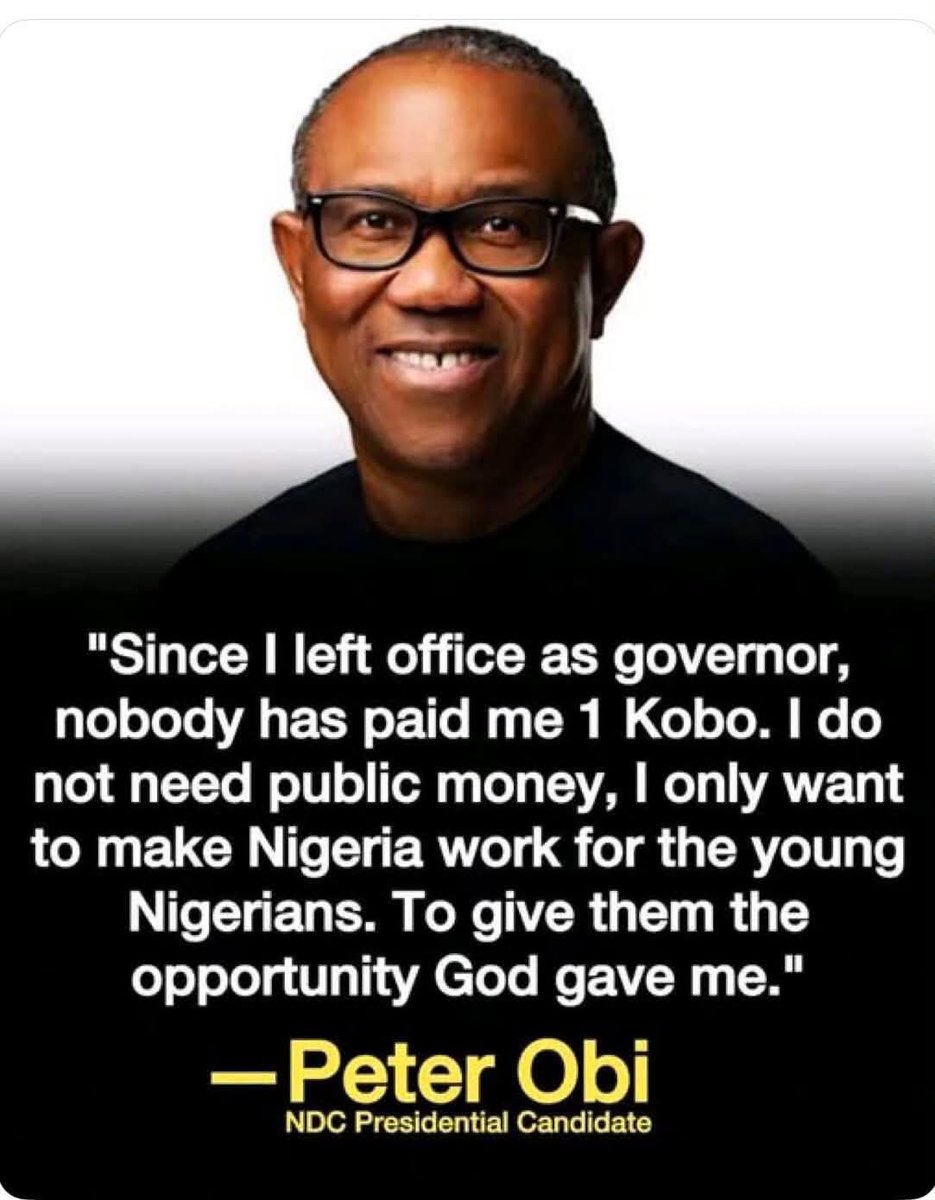 dbm9ja's tweet photo. Can you say this about your candidate? 

The difference is clear naa! https://t.co/xCx8MrY6uj