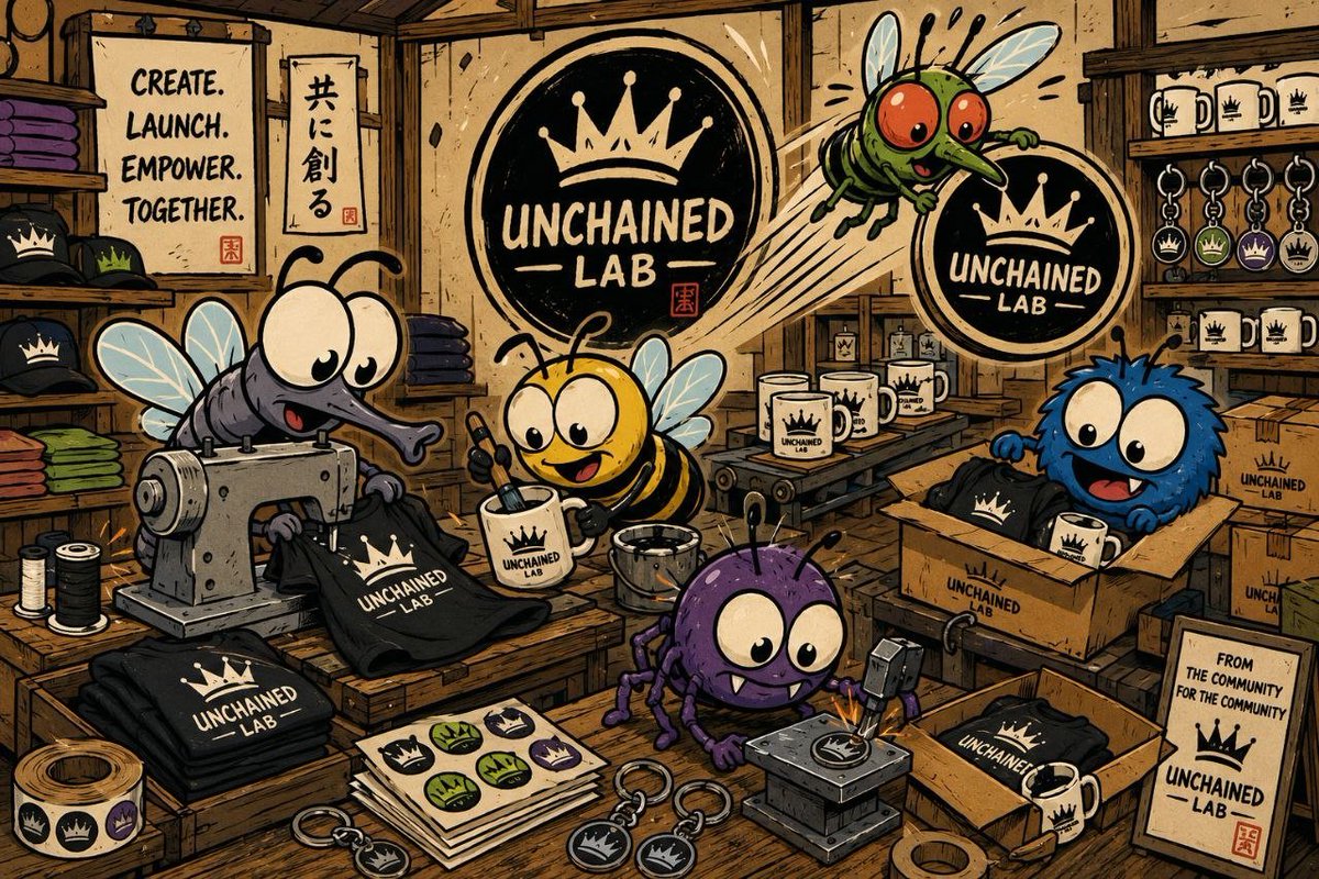 UnchainedLab's tweet photo. ๐ฅ The BDSBC Collection is now LIVE on UnchainedLab!
BDSBC powers the Bugs Destroyer ecosystem, bringing Play-to-Earn gaming and Web3 together. Now the community can represent the project with premium-quality merch.
โจ High-quality products
๐ฐ Pay with crypto
๐ฎ Made for the BDSBC community
This is what UnchainedLab is all about: bringing Web3 communities to life through fashion.
Wear the game. Wear the token. Wear BDSBC.
https://t.co/ZiMCFlDN8O
#UnchainedLab #BDSBC #BugsDestroyer #GameFi #PlayToEarn #Crypto #Web3 #Fashion