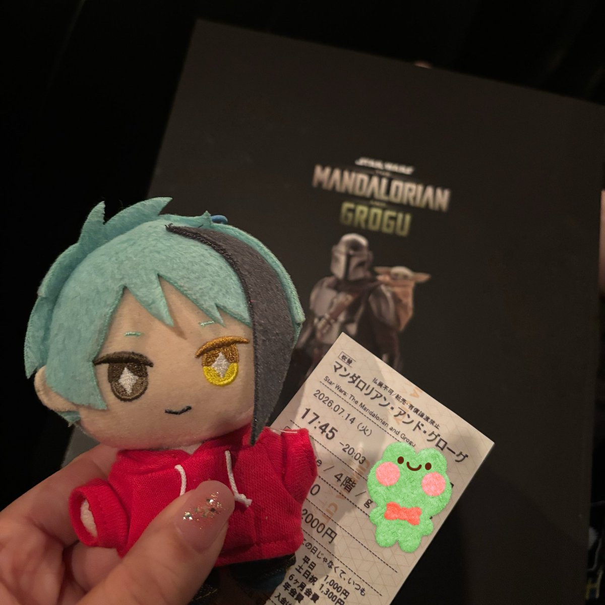 77_maru_'s tweet photo. 昨日ミシン会の帰りにノリと勢いで見に行ったけど、グーちゃんの可愛さ大爆発で行ってよかった✨我らの道!

悔やむのはグッズが駆逐されてたこと、
再販してくださーい！ https://t.co/q7qlVooIUR