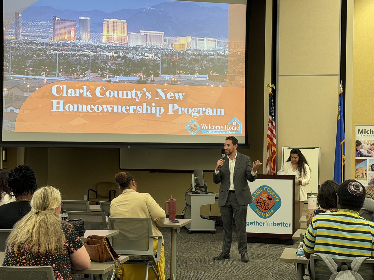 CommishNaft's tweet photo. Thank you to the @ClarkCountyNV residents who joined yesterday’s information session on our Community Land Trust program. If you’re interested in learning more about this first-time homebuyer program through our Community Housing Department, visit https://t.co/Lf1WPFfCMQ https://t.co/8MtjKqU94x