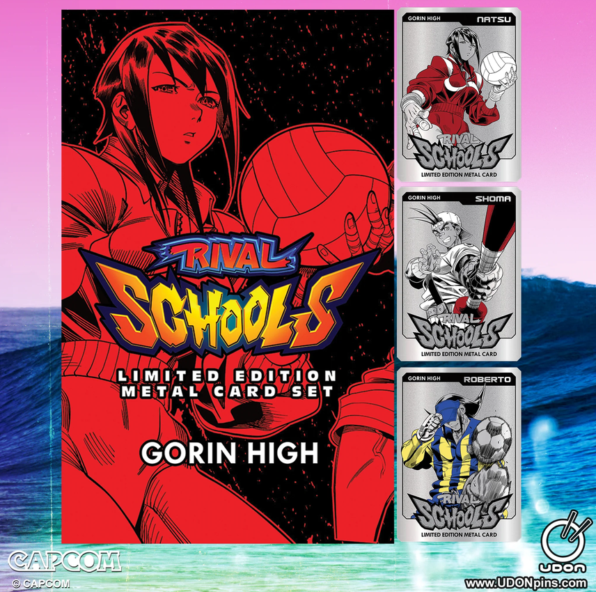 UdonEnt's tweet photo. UDON Booth #100 will have some heavy hitters at SDCC this year! 

Customers will receive one random collectible metal card for every $80 spent at the UDON booth in one transaction (yes this promo stacks!). 

2026 SDCC Available Cards will be: 
•  Street Fighter - Sakura art by REIQ!
•  Darkstalkers - Huitzil art by Panzer
•  Street Fighter 6 - Yasmine art by Joe Ng
• Capcom Fighting Evolution - Ingrid art by Shinkiro

Metal cards are available while supplies last! 

Swipe to see our booth and panel schedules. Don't miss your chance to meet Shinkiro Sensei, Matt Bozon, and Erin Bozon at Booth #100 ✨