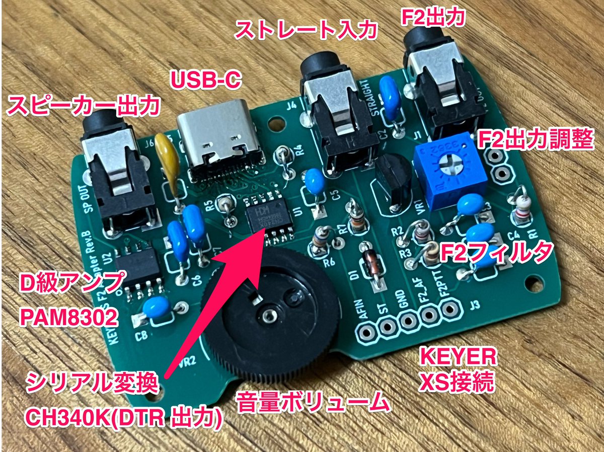 jg1eic's tweet photo. KEYER XSの拡張ボードを試作中。下記に対応する少し欲張りな感じですが、需要あるのでしょうか。部品はなるべくチップにして事前実装するか検討中🤔
- F2 出力
- アンプ出力
- PCキーイング
- ストレート入力 https://t.co/dCjpZboXqw