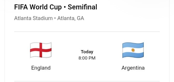MiraysView's tweet photo. Who do you think will qualify for the final today? 🤔
England 🏴󠁧󠁢󠁥󠁮󠁧󠁿 or Argentina 🇦🇷?
Me? Na England all the way! 🏌🏽‍♀️🕺
Make we settle am for comment section. 👇😂

#FIFA #worldcup https://t.co/pAahPNf812