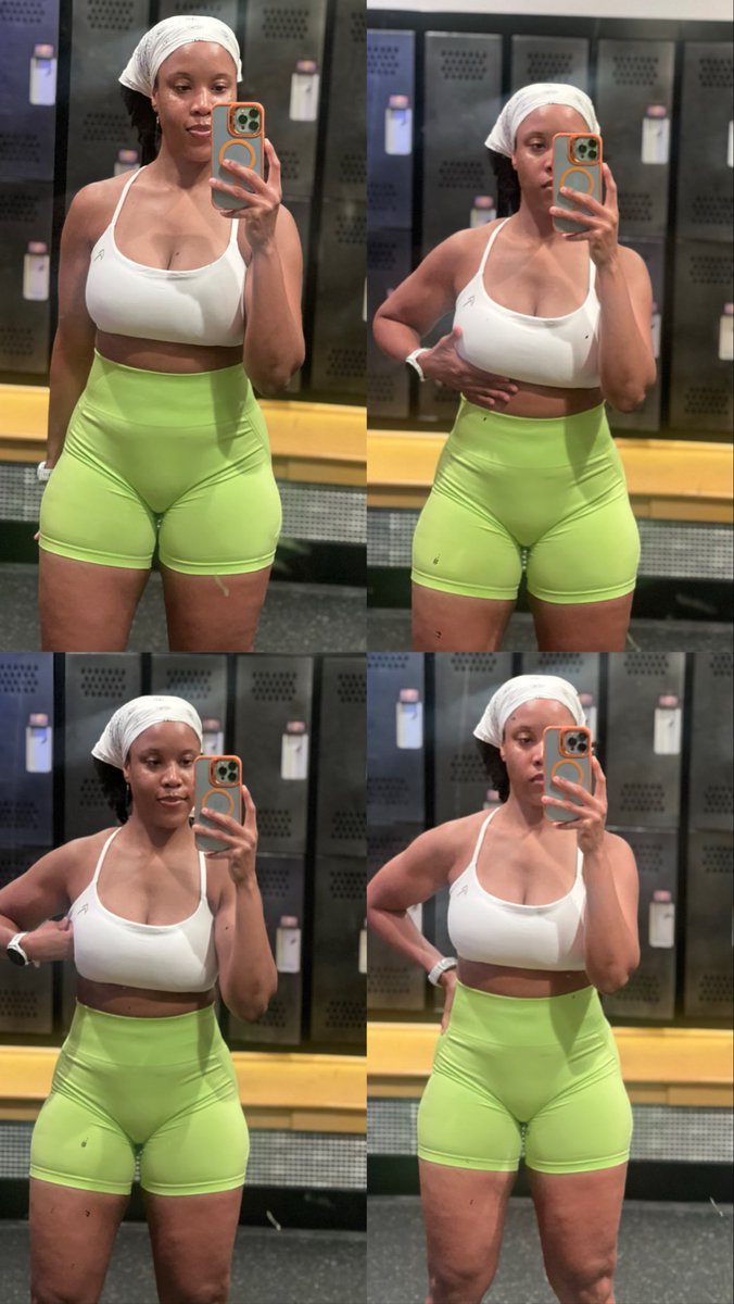 NekieNek__'s tweet photo. Yesterday’s workout was trash, but at the least the set is cute. 🤍 https://t.co/qtfV4efLuC