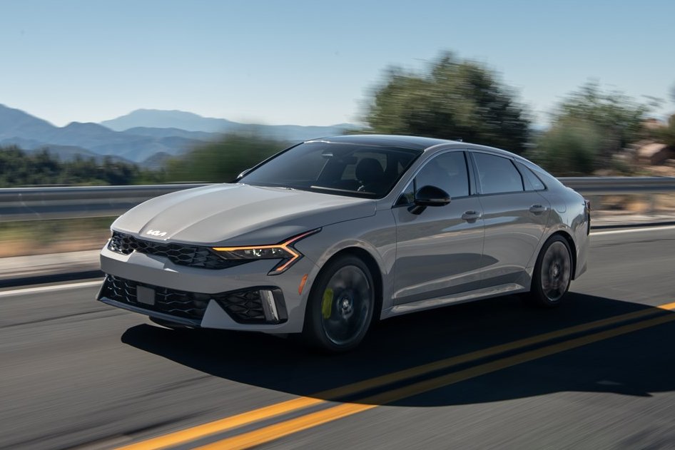 Motor1com's tweet photo. Kia K5. Your mission, should you choose to accept it. https://t.co/QTUcr3Heex