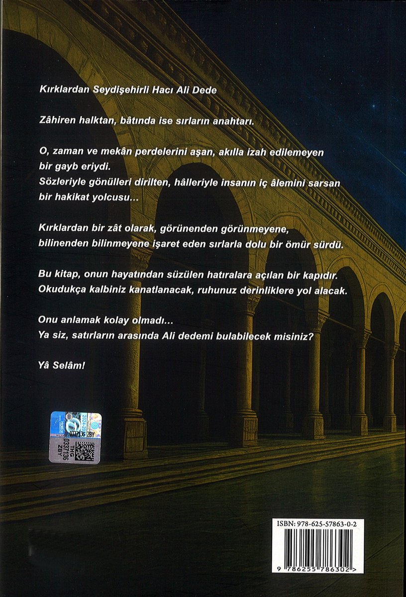 kitaptakip_'s tweet photo. Kırklardan Seydişehirli Ali Dede, Musa Güven, Ricali Gayb Erenlerinden Bir Zat, 152 Sayfa
Zâhiren halktan, bâtında ise sırların anahtarı.
kitap siparişi elif kitabevi konya  0532 492 15 56 https://t.co/rNtodNukyI https://t.co/d5TeYtx20D