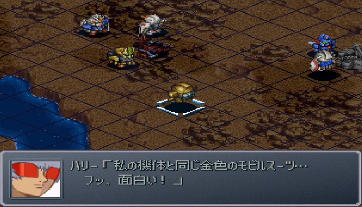 gamebakaman's tweet photo. YouTube動画更新しました。PS1(初代プレステ)版のスーパーロボット大戦α外伝のチート無双で低熟練度＆低難易度ルートPart19「第19話 百年の恋」ビシニティルートです。時間がないのでチート無双で進めます。#ゲーム #レトロゲーム #PS1 #srw #BANPRESTO #スパロボ 
https://t.co/SnQyxTMbH1 https://t.co/NPsTJ8AY3h
