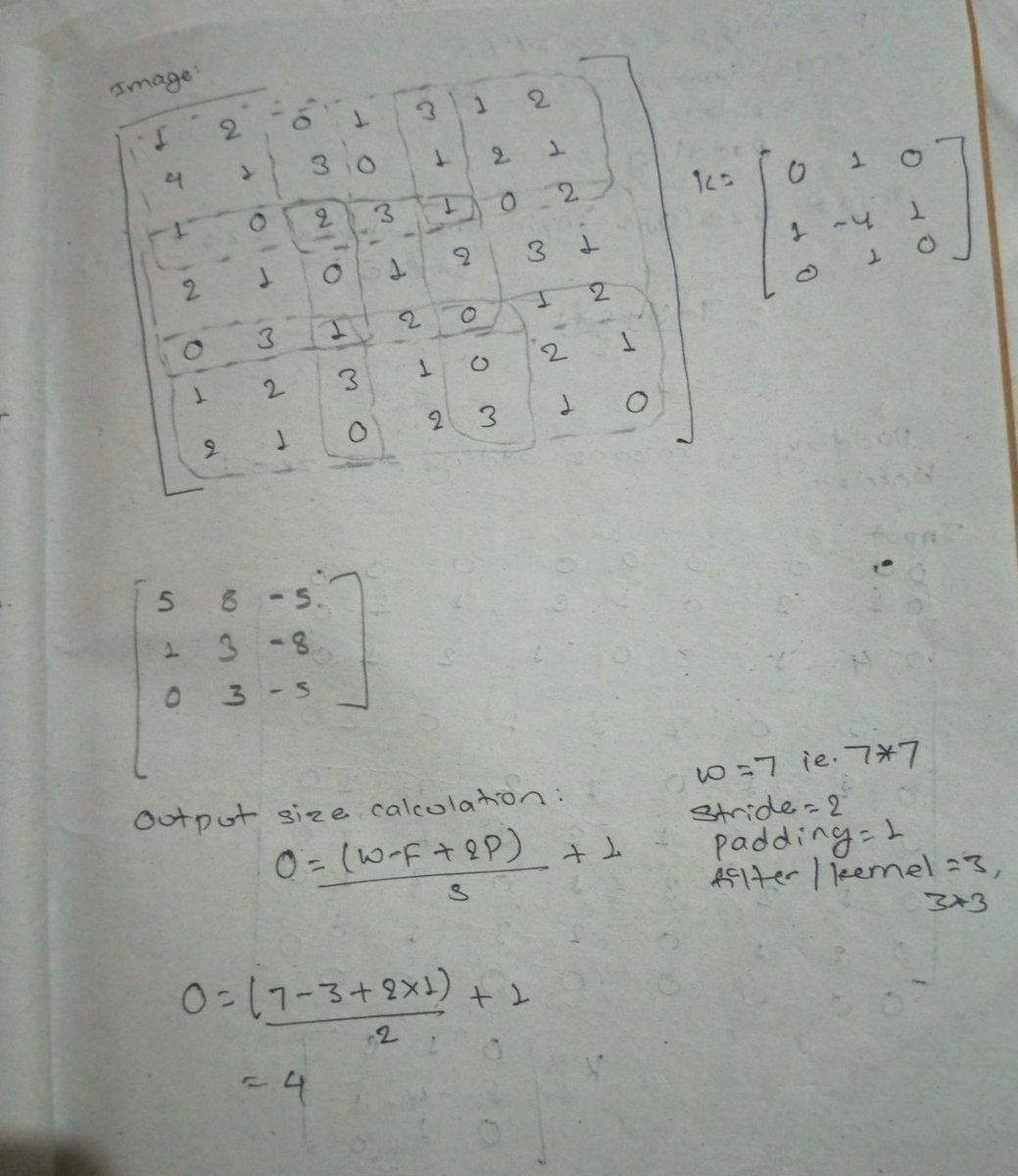 SadikshyaDkl's tweet photo. #LSPPDay45 
Today I built a CNN for digit classification, trained it, and tried the numerical implementation step by step. Achieved 98% test accuracy. 
@lftechnology
#60DaysOfLearning2026 #LearningWithLeapfrog https://t.co/wRwY3zep3E
