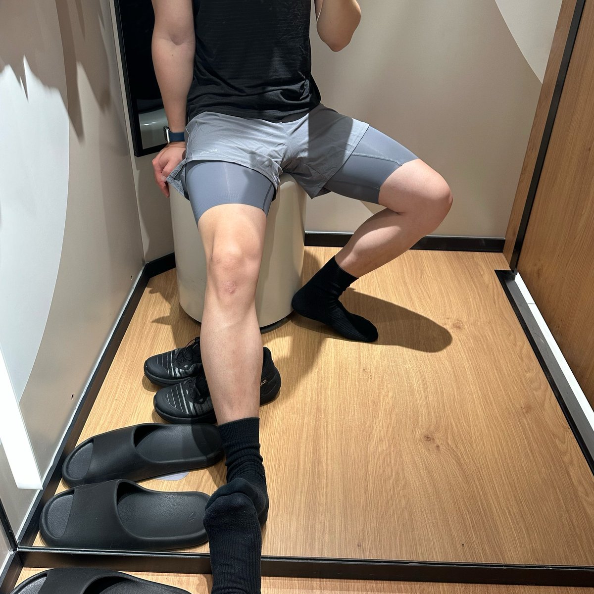 chenhsing01's tweet photo. #试衣间 #肌肉 #高弹 https://t.co/x9c916lNXa
