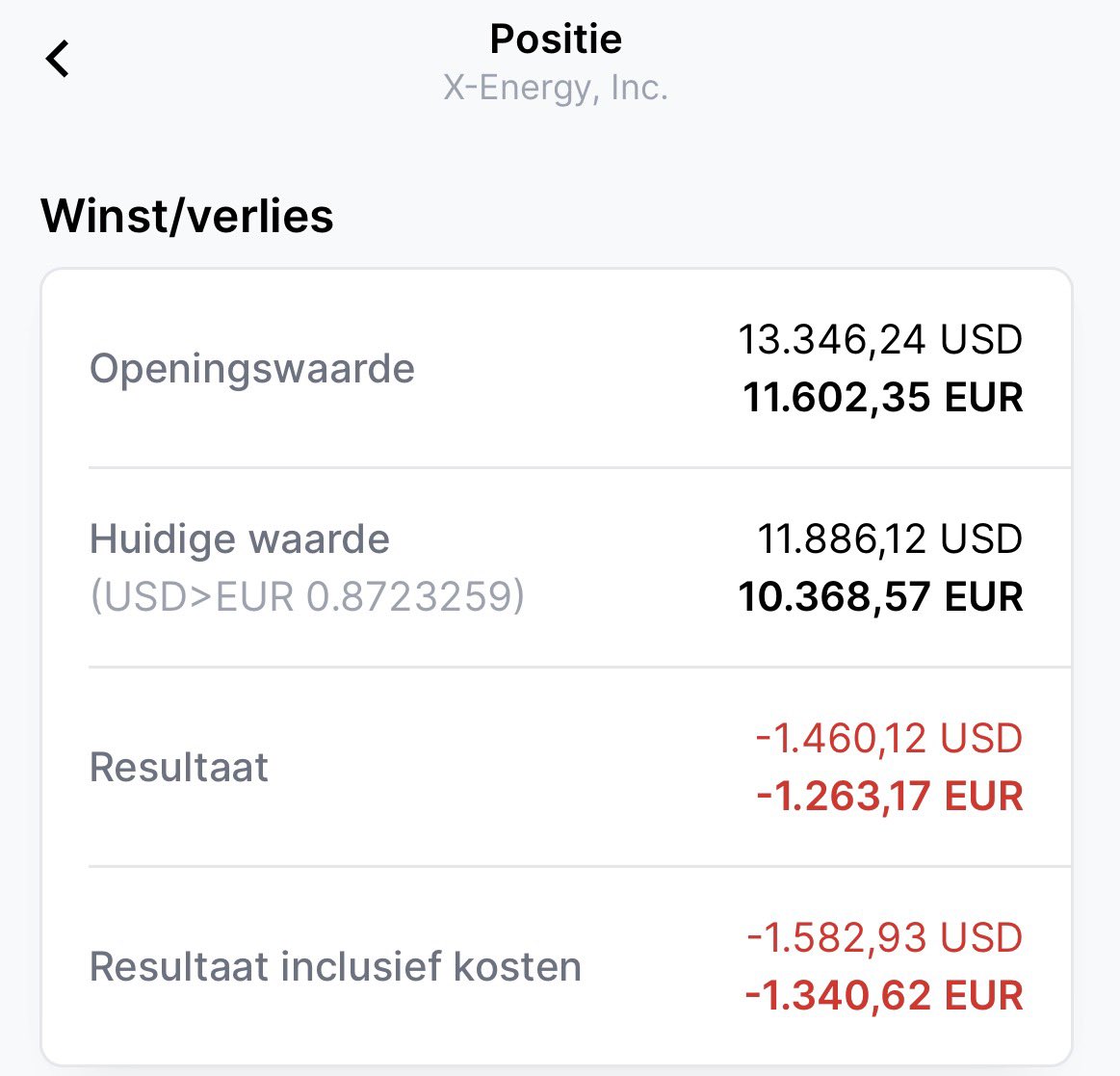 SPX_Cycles's tweet photo. Too many accounts talk without showing their portfolio and chart. Time for transparency.
Started my $XE position in June, building through DCA. Average entry is $18.43, currently down -$1,460.12 (-11%). Short term noise doesn't change the long term SMR thesis. https://t.co/x0Q3hxmBEa