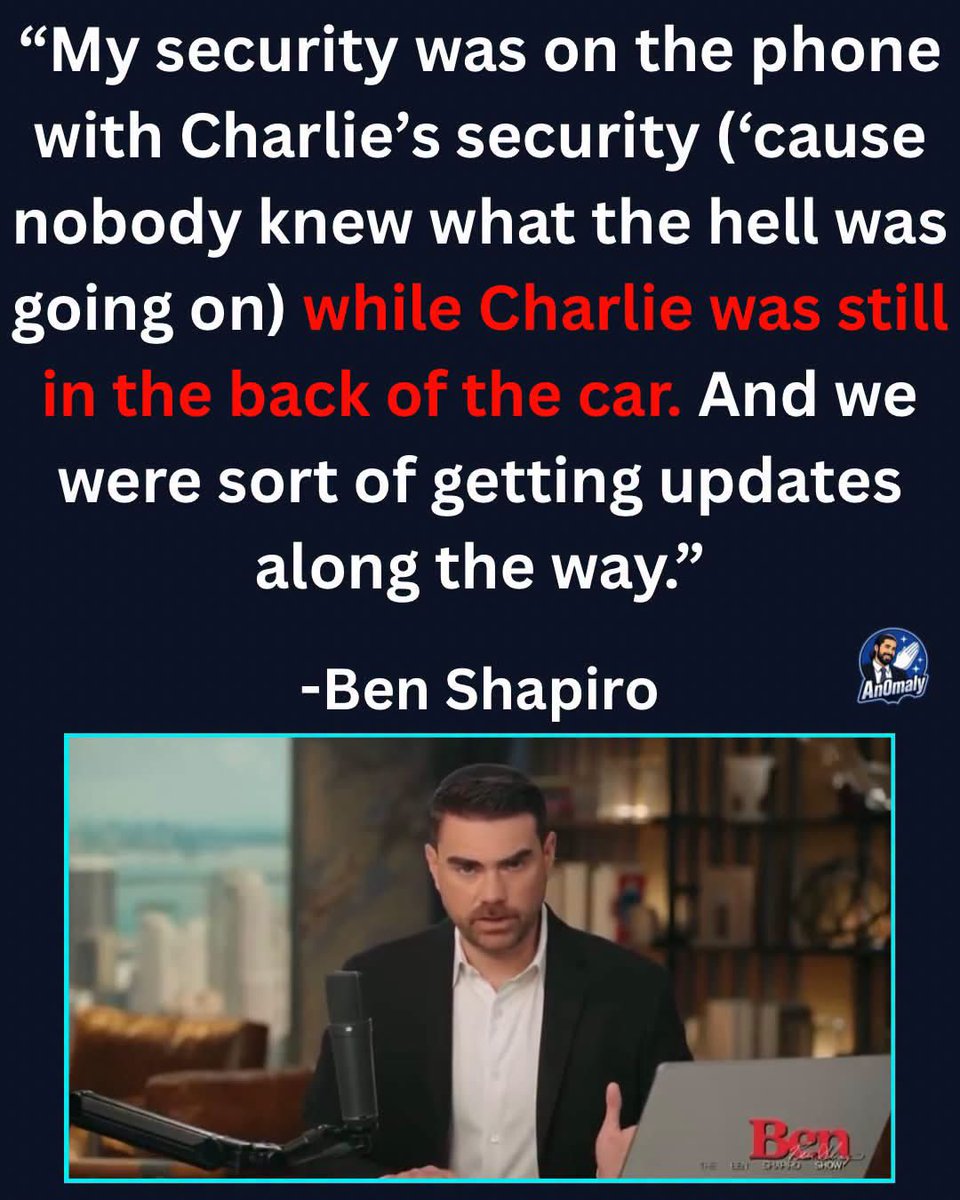 heyimafishy's tweet photo. @EightyPercenter @thevivafrei @IanCarrollShow CK security contacted Ben’s security. It doesn’t take a genius to understand why two security teams tasked with protecting people in the same sphere would communicate. https://t.co/Cy2OH5kT0y