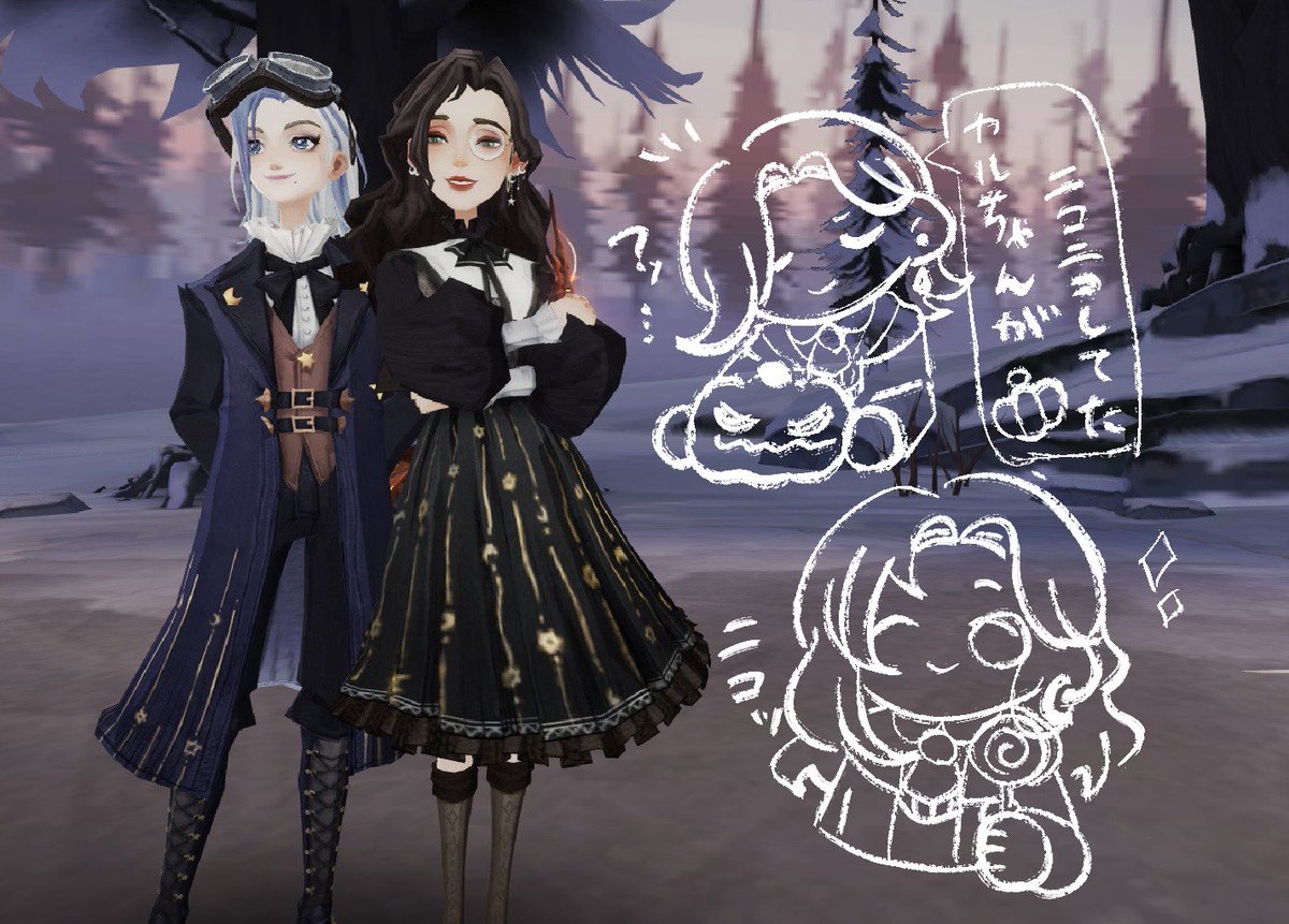Clanettt_'s tweet photo. 🎩🦡今日の戯れ🎃🤝 https://t.co/SUW1GuAmGi