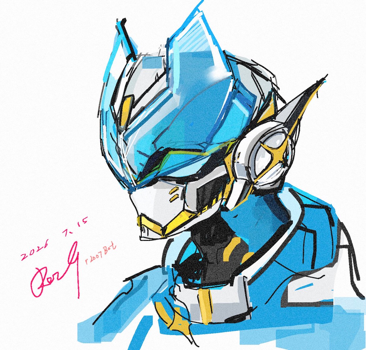 rgbot20027's tweet photo. #ハナマルマン 
不怎么喜欢他的头部 https://t.co/J7CXB9NcdK