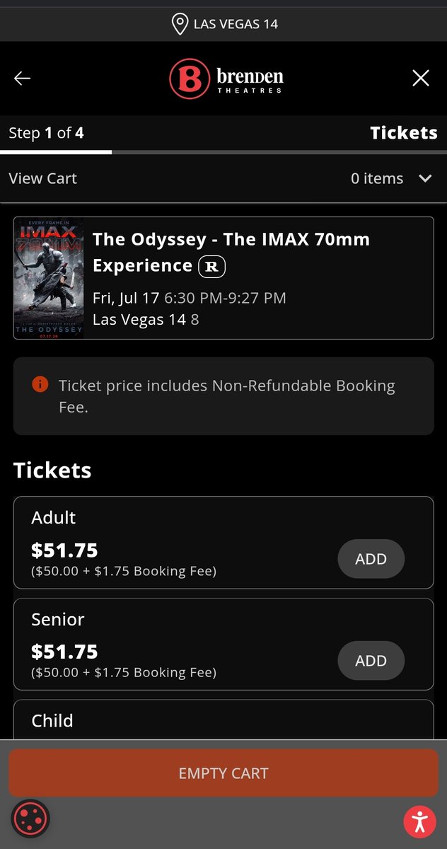 greenverde's tweet photo. @mypalal Not paying $51.75 to watch it on Imax https://t.co/sMULZfgLnm