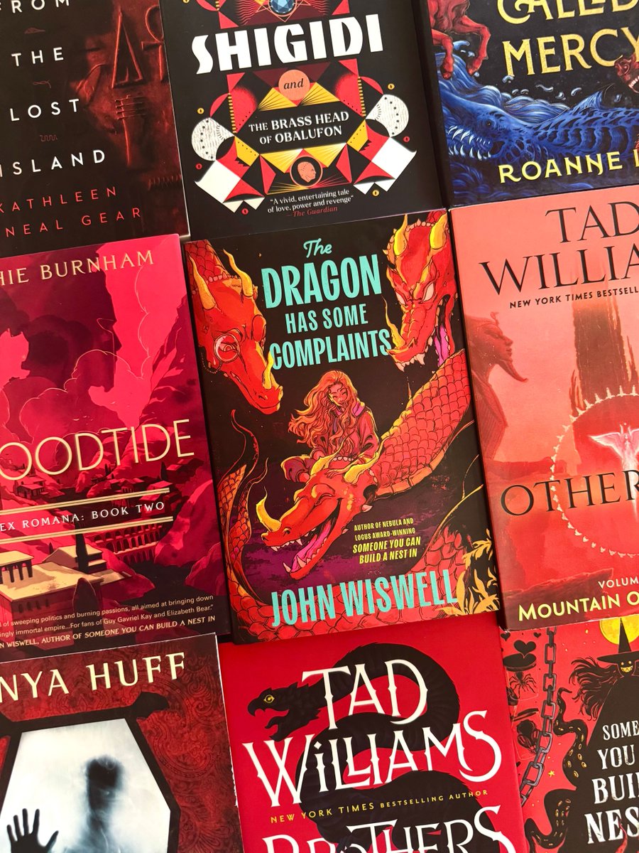 dawbooks's tweet photo. Who doesn't love a bold red ❤️ Check out The Dragon Has Some Complaints by @Wiswell, out now! This cozy fantasy is the perfect book to read if you love dragons, found-family, or just a great book to read in the sun!

https://t.co/pbc1MiXKrS https://t.co/OHeoOWIHIj