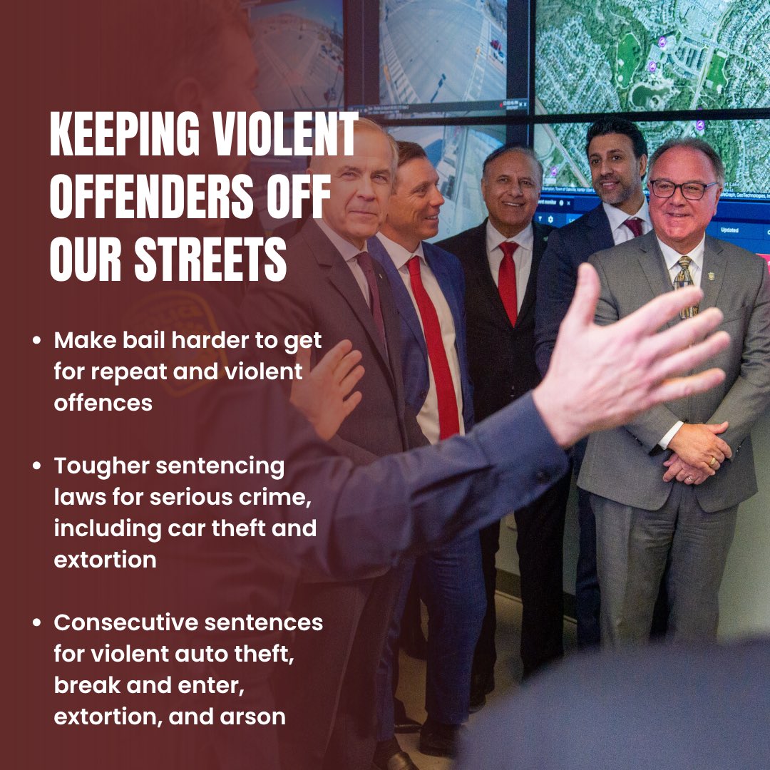 MSidhuLiberal's tweet photo. We have been hard at work passing multiple pieces of legislation to keep our communities safe. Over 80 changes to the Criminal Code related to bail and sentencing are now law. We also passed legislation to better protect victims and combat hate.

In addition, we are investing in public safety by providing funding to hire more RCMP officers and Canada Border Services Agency (CBSA) officers.

We will continue working with all levels of government to help ensure the safety and security of all Canadians.