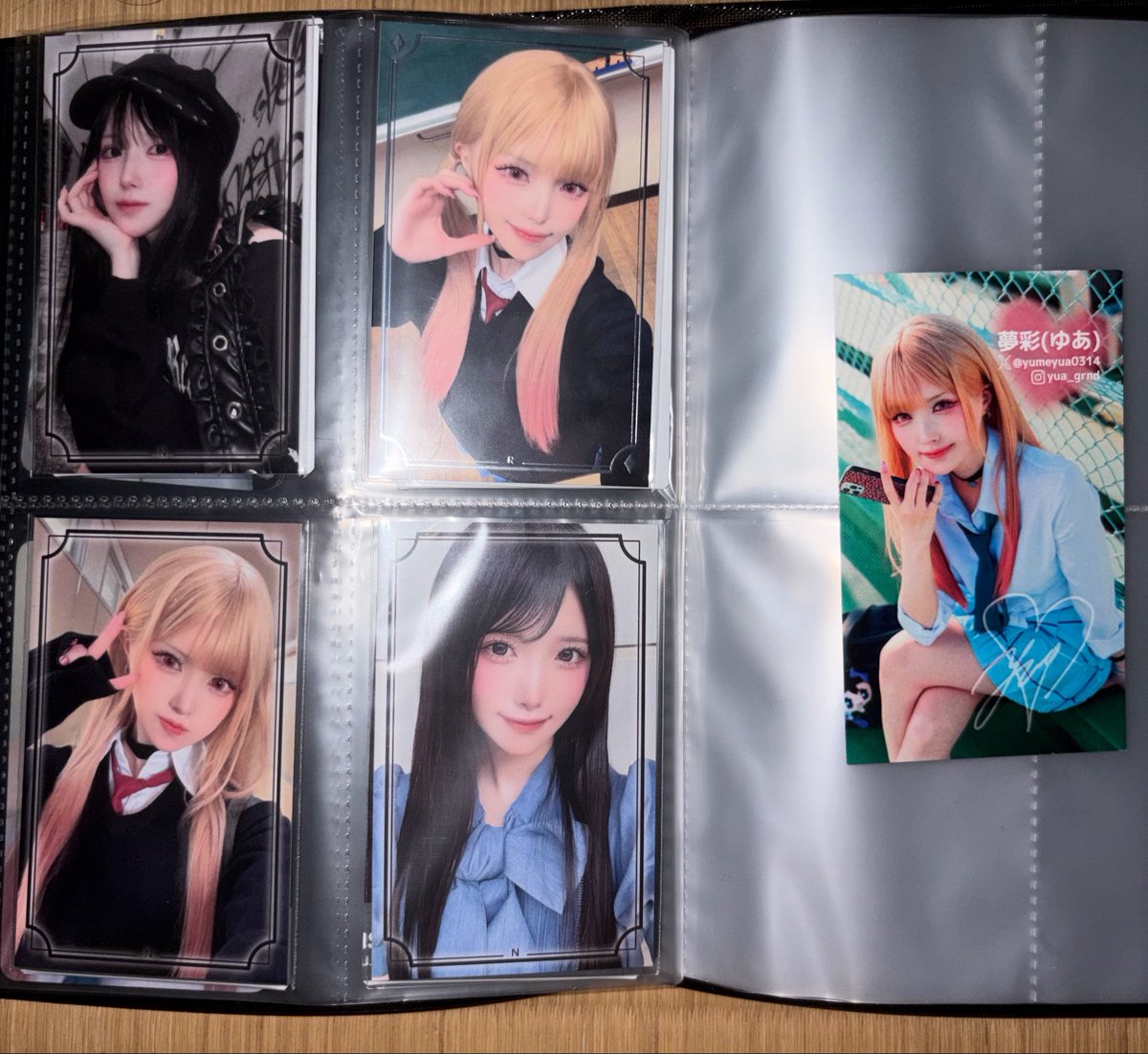 kirito87051498's tweet photo. お願いしていた夢彩さんのトレカが届きました！どのカードも全て可愛いのでぜひ、色んな方に引いて欲しいなと思いました！😄
#ゆあめいと https://t.co/IoS7L5n710
