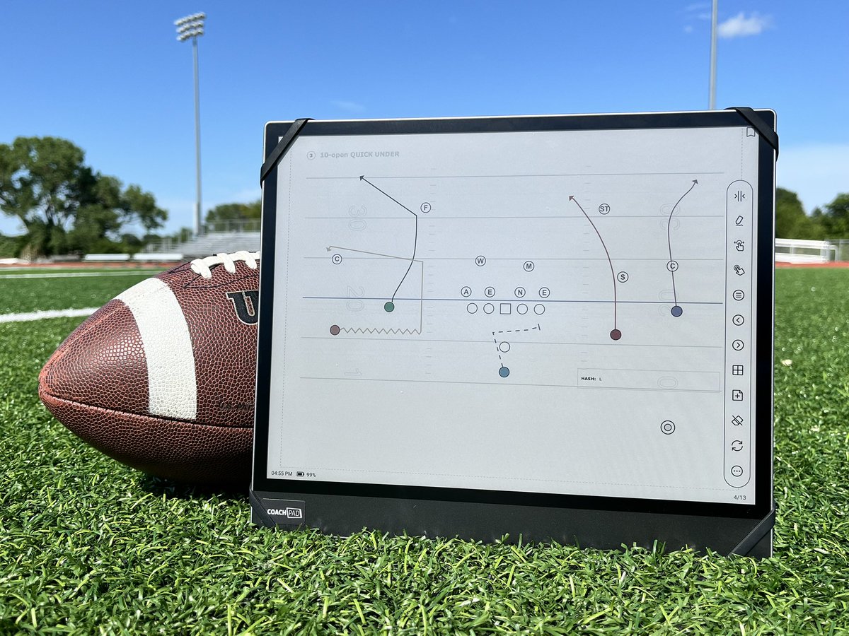 thecoachpad's tweet photo. @SidelinePower Get The Coachpad for your scout card workflow! https://t.co/B6bAei5xXw