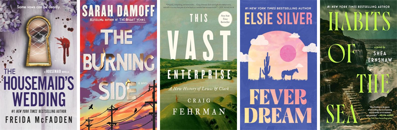 LangleyLibrary's tweet photo. This week the Langley-Adams Library has 66 new books.  New items include The Housemaid's Wedding. https://t.co/p0qAtytXtu https://t.co/unK6McQaLU