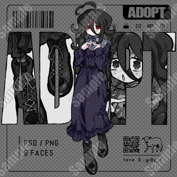 gr8c_f's tweet photo. 【つなぐ/オークション】
Adopt :: NORI
https://t.co/CCyGATC7Ow
#つなぐ #キャラ販売 #立ち絵販売

～7/18 23:59までになります。即決価格設定あります。
いつものAdoptとは少しテイストを変えて制作した、新しいAdoptになります。オドオド少女です🐺
素敵なご縁がありますように.* https://t.co/4U107WFQQ7