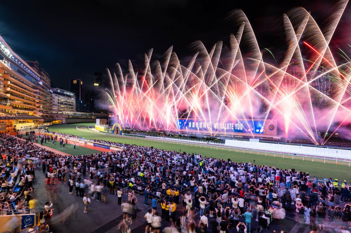HKJC_Racing's tweet photo. And that's a wrap for the 2025/26 season. It's been a splendid finale!

Thanks for all your support this season. See you again on 6 September!

#SeasonFinale | #HappyWednesday | #LoveRacing | #HKracing https://t.co/DFfqPdfv1w