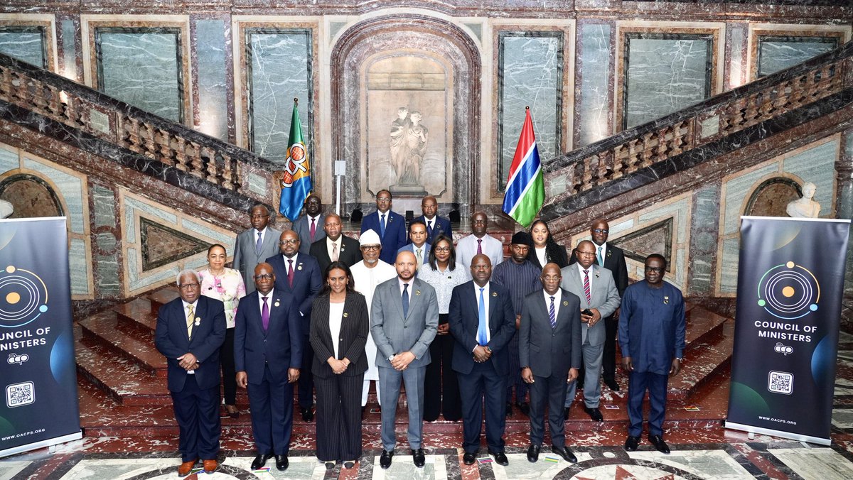 AliOmarMP's tweet photo. As Somalia safeguards its sovereignty, unity, and territorial integrity, we count on the continued solidarity of the OACPS and our partners in supporting our constitutional order and internationally recognized borders. Upholding these principles strengthens not only Somalia but also the rules-based international order that underpins peace, stability, and cooperation among nations.
