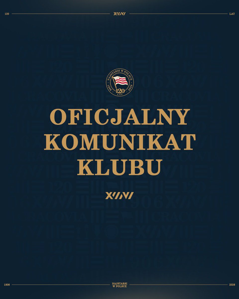 KSCracoviaSA's tweet photo. Informujemy, że podczas dzisiejszego posiedzenia Rady Nadzorczej KS Cracovia SA nastąpiły zmiany dotyczące funkcjonowania organu nadzorczego Klubu.
 
Pani Agata Kowalska złożyła rezygnację z pełnienia funkcji Przewodniczącej Rady Nadzorczej. Dziękujemy Pani Agacie Kowalskiej za dotychczasową pracę i zaangażowanie na rzecz Klubu.
 
Jednocześnie informujemy, że 8 lipca 2026 roku, na mocy uchwały Walnego Zgromadzenia Akcjonariuszy, do składu Rady Nadzorczej KS Cracovia SA został powołany mecenas Filip Curyło.

🔗 https://t.co/nSixbDjwsU