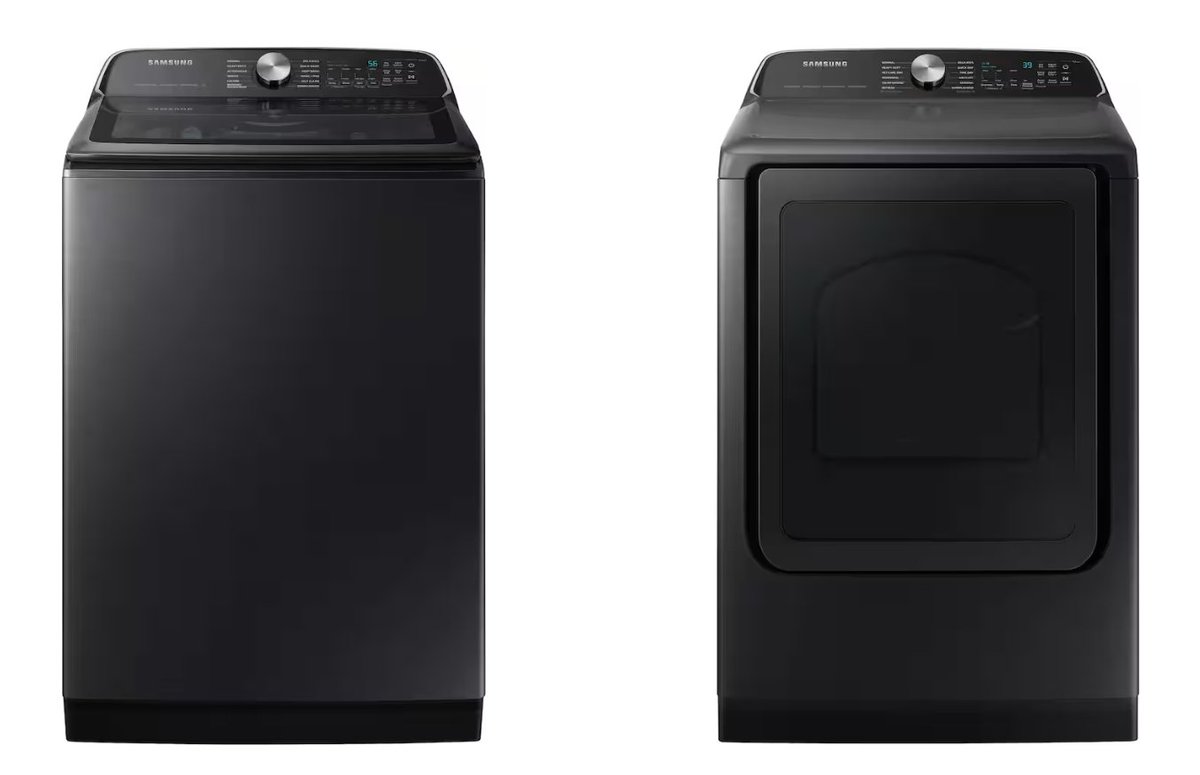 SupplyNinja's tweet photo. 🔥 $480 OFF Samsung Washer + Dryer Set!

Now $1,499.98 (was $1979.98) at Best Buy!
✅ 36-month 0% Interest Financing Available until Sunday!

https://t.co/cfe5y8ICo8 https://t.co/GuFTxOx6sp