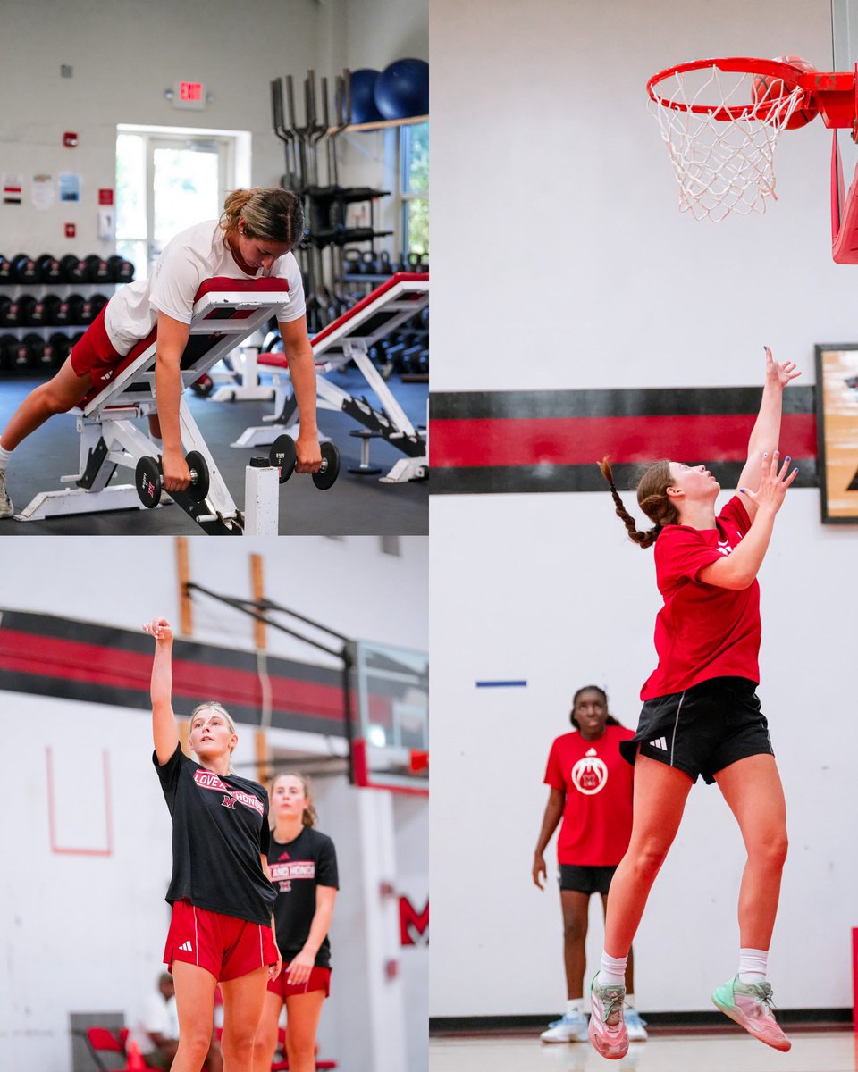 MiamiOH_WBB's tweet photo. In the lab 🧪

#RiseUpRedHawks | #MiamiOHWBB | #Get2It https://t.co/XVYiFtYg2q