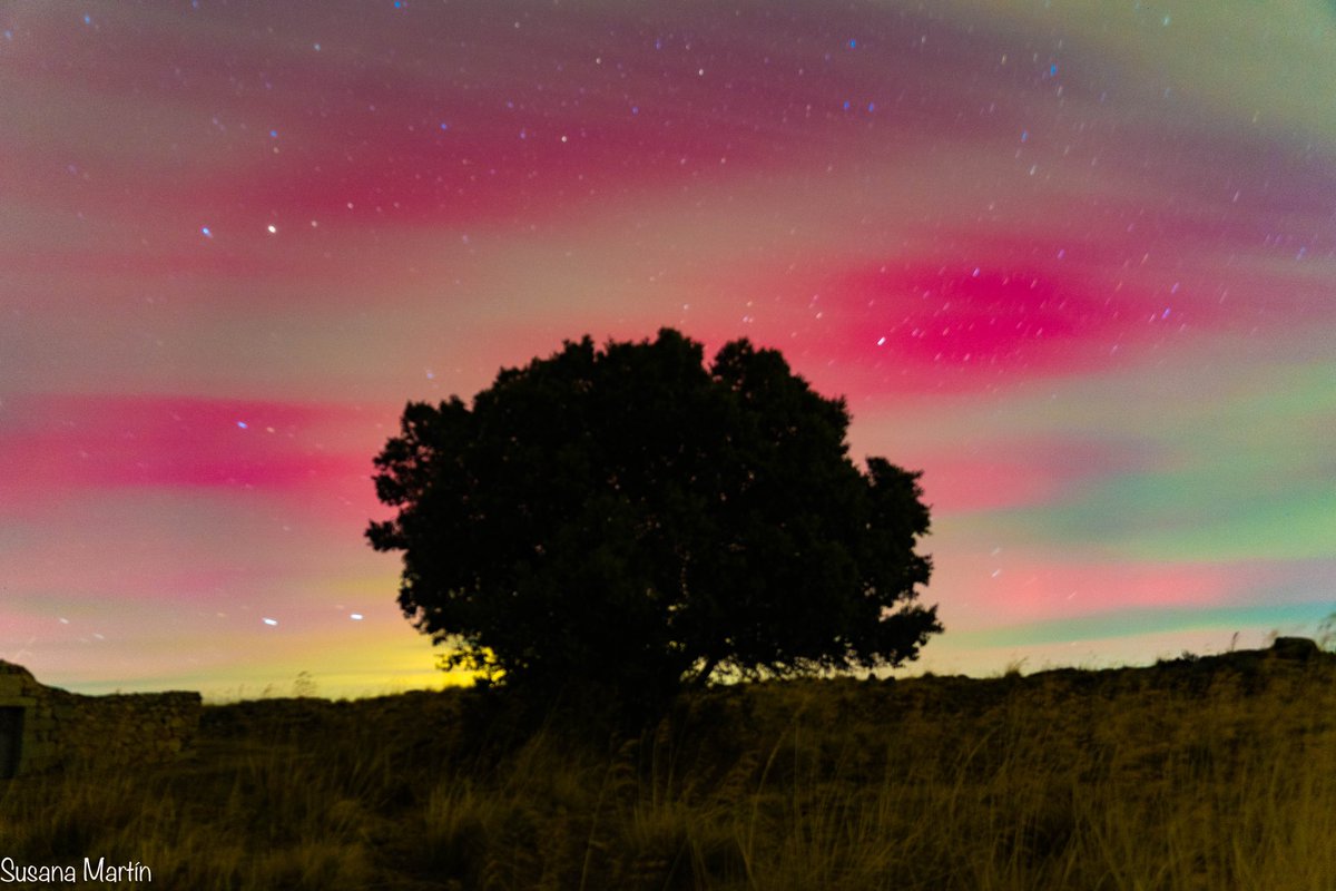 CyLEsVida's tweet photo. ¡Preciosa imagen de cuando la aurora boreal visitó Ávila!
📷 @SusanaMar10 
@VentanasDelCiel https://t.co/DvX1fgZCyC