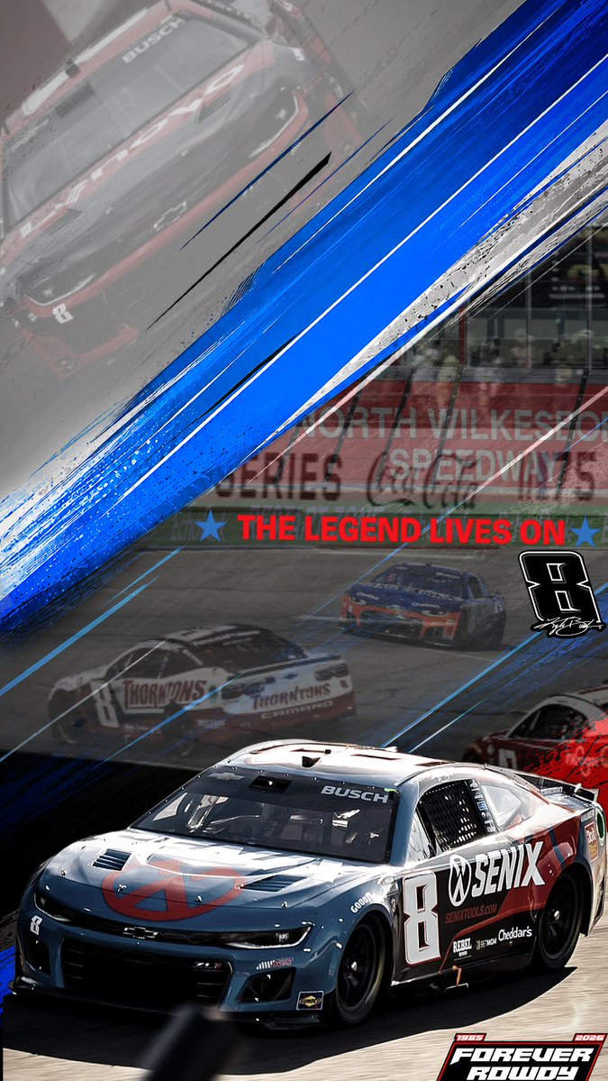 CalCovs8's tweet photo. Indeed KB lives on FOREVER
We miss you Rowdy! 🪽🪽🎱
@KyleBusch @Lenovo @cheddarskitchen @Senix_Tools
#ForeverRowdy #KyleBusch #Tribute #LegendLivesOn #RIP #KFB #Wallpaper4K #ThankYouKB https://t.co/BTKTevnehW