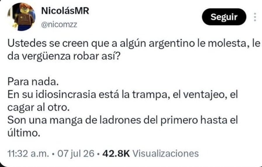 PedroPabloArg's tweet photo. @pablopadulax Dijo la verdad pelotudo, cállate
Flaco la
Concha de tu madre boludo https://t.co/topDQgmoyC