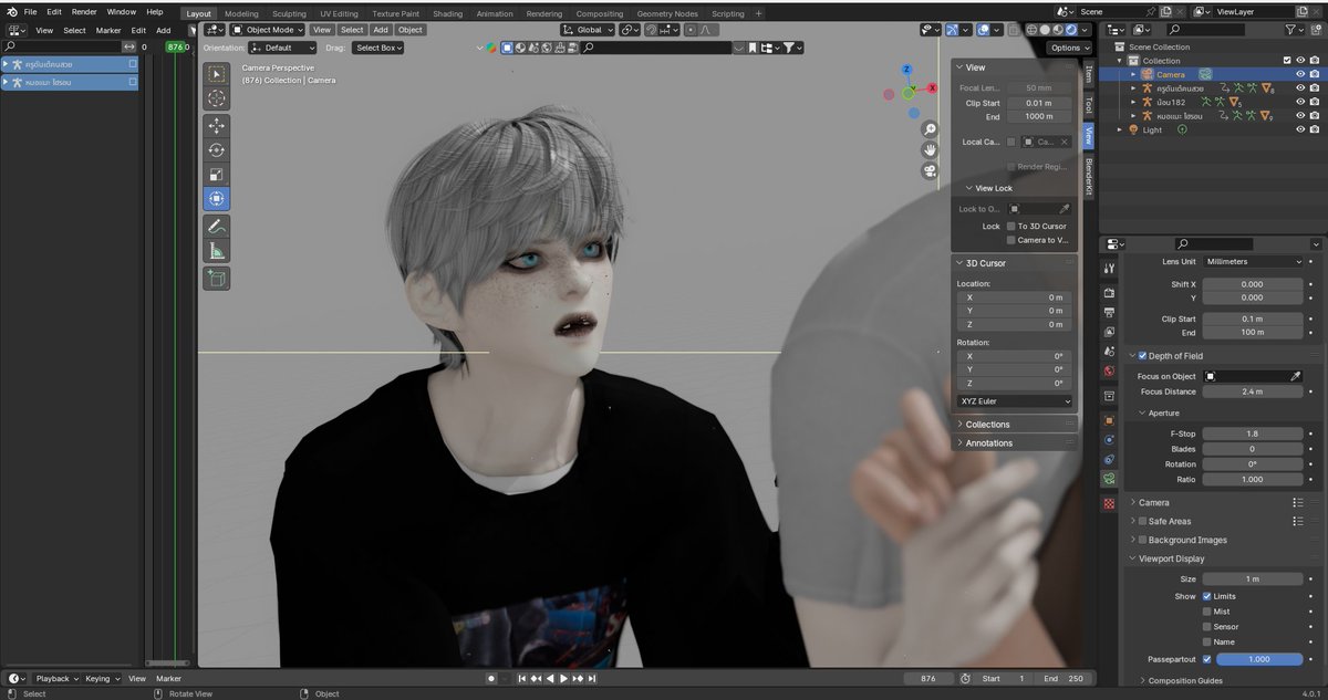 HauntedSans's tweet photo. I can hardly wait for it to be finished. 🤣🤣🤣
Guess what David is about to say? 😂😂
(WIP) 
#FOGLAND #포그랜드 #3Dart #blender https://t.co/t4OhFeVA39