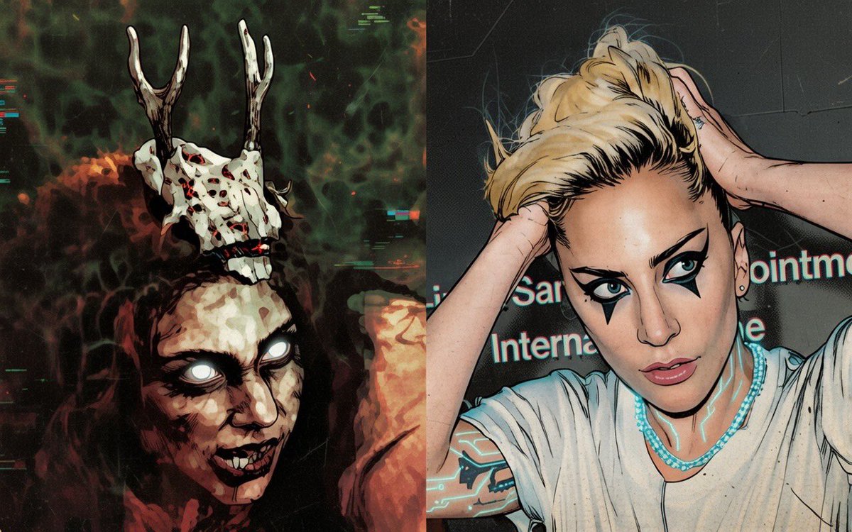CosmicOperatorQ's tweet photo. Lady Caca, er I mean #LadyGaga is a Reptilian human hybrid. She rose to fame through black magic & #Occult Ritual #HumanSacrifice. Her whole origin story was crafted & stolen. She is the “prodigy” of #MarinaAbramovic😉 Her legion of crazed followers are under a spell.🙏🛸369-1111🪽💫
#LinaMorgana
💥👀👽
https://t.co/BuSrF9PXCd