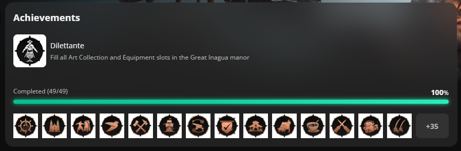 KeenEyeVP's tweet photo. Assassin's Creed Black Flag Resynced 100%, FINALLY!

For anyone stuck because of the warehouse bug on Black Island, there are 3 paintings for sale at an unmarked store at 550, 638 for 2k each. These will count towards the Dilettante trophy / achievement. 

Spread the word! https://t.co/kZmq0oI7hs