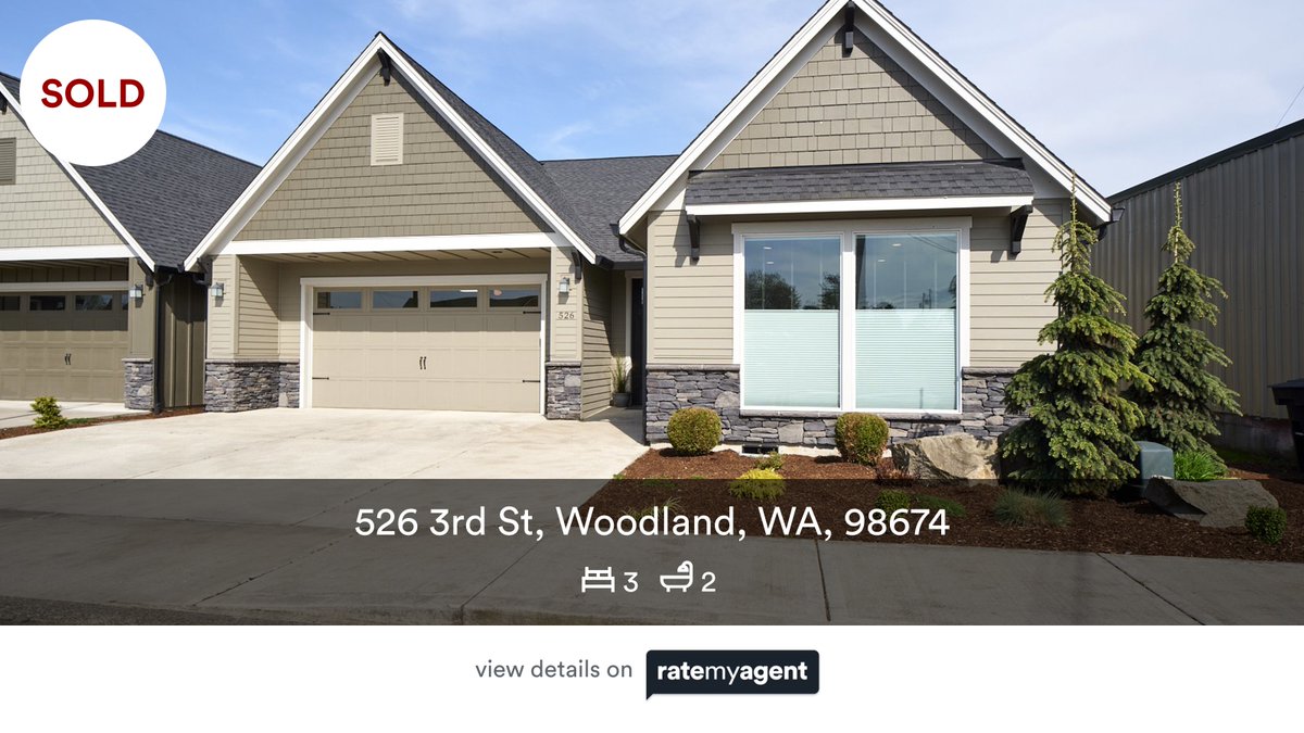 call4angel's tweet photo. 🛌 3 🛀 2
📍 526 3rd St, Woodland, WA, 98674

My latest sale on #RateMyAgent.
CCAR 132358
https://t.co/a5pmwMF5Qm

...
#ratemyagent #realestate #Realty_ONE_Group_Prestige__Vancouver https://t.co/9JOzkITcYS