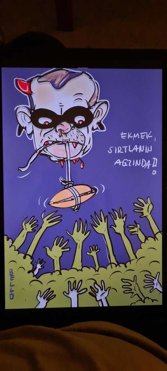 adam_a9564021's tweet photo. @aykirisorular Çizim @BellocanBello
Haluk Levent Ahbap ve Talan. https://t.co/W5QdzdE53t