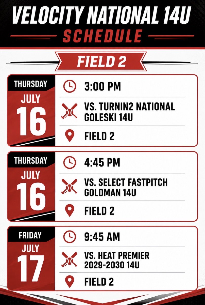 PaytonS599's tweet photo. Heading down to Peoria, Illinois for the Top Gun Midwest Championship. Last tournement before PGF in Huntington Beach, California!  Here’s our schedule for this weeekend. https://t.co/rhpmF6WaGo