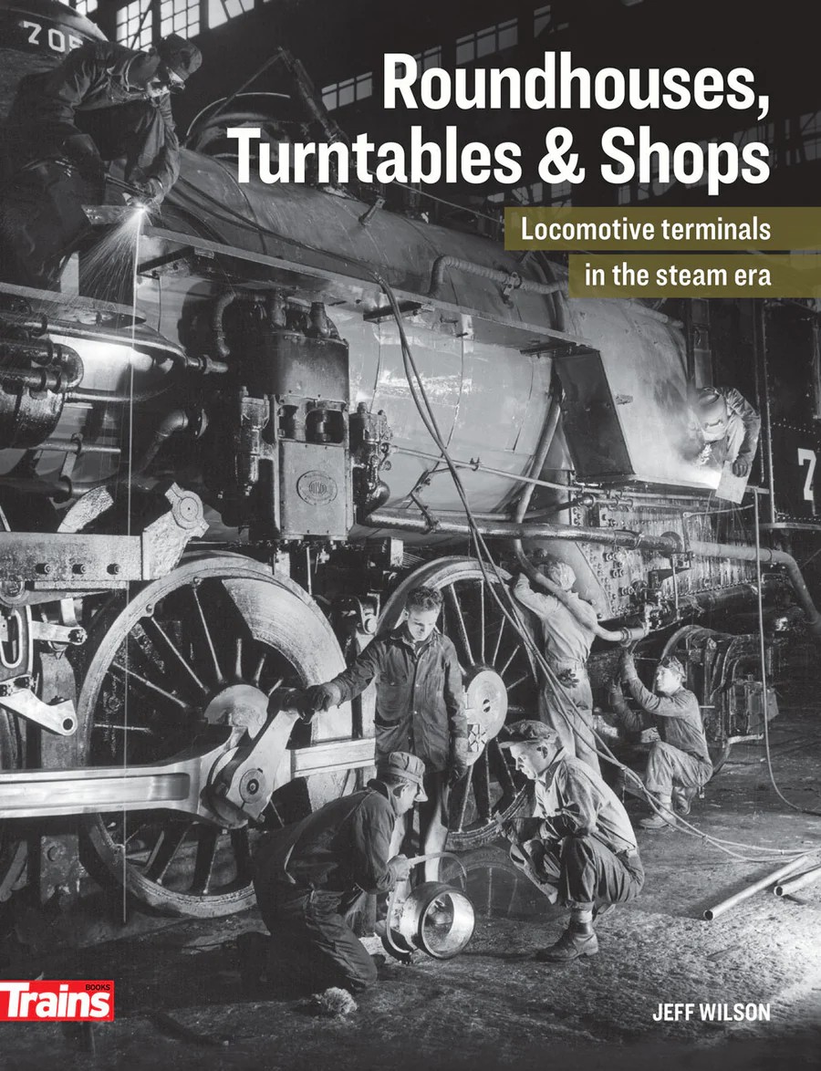 trainmodelling's tweet photo. Pre-order Trains Books new title announced - Roundhouses, Turntables &amp; Shops (400-1326) #modeltrain #train #HOscale #nscale https://t.co/DIKCHRzatX
