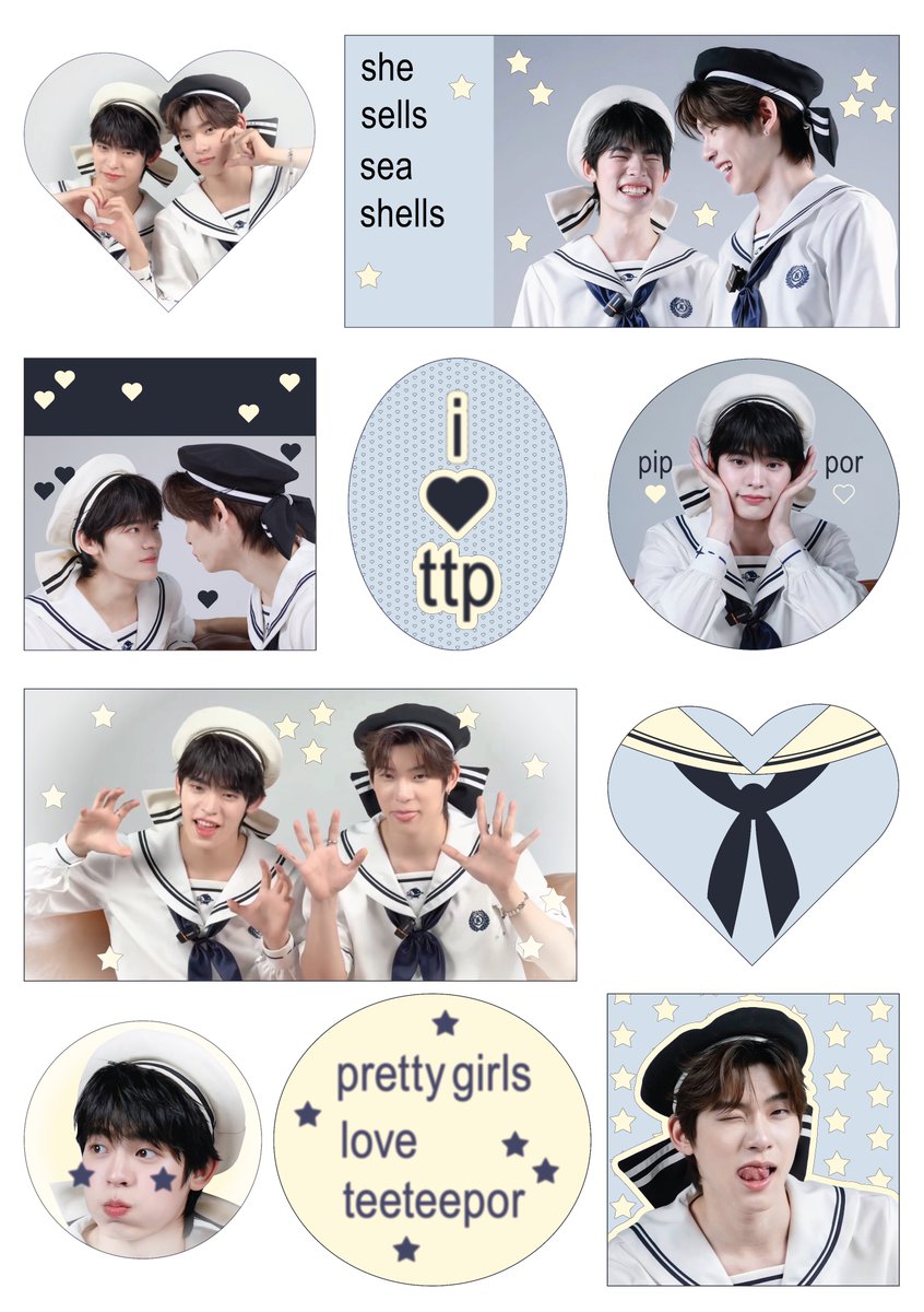 appplepudding's tweet photo. I've never tried to post stickers I've made before, so if I've done it wrong I'm sorry 🥹 
#twnpich #porsuppakarn https://t.co/iSqEKzTnjO