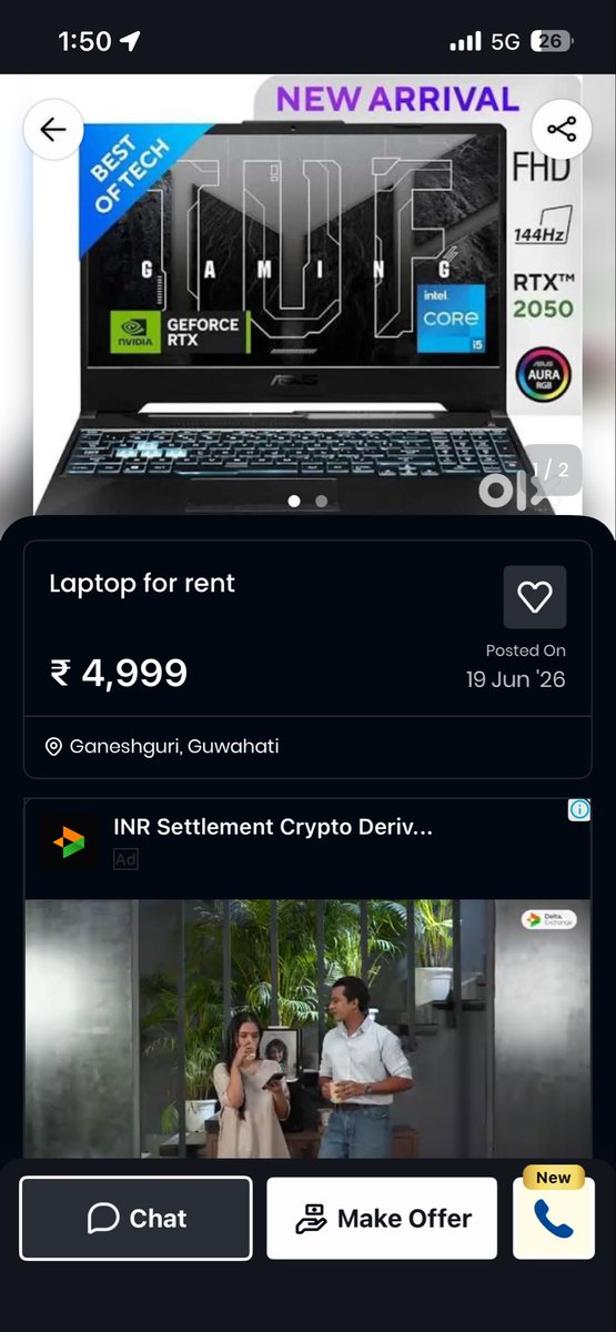 RohanDeka13's tweet photo. @OLX_India help me find out this guy please. He took 5k from me till now. 

Please help me https://t.co/6dj8AlFF79