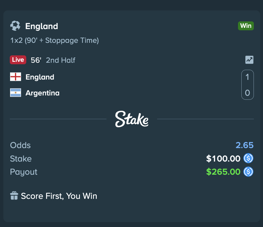 Stake.com tweet media