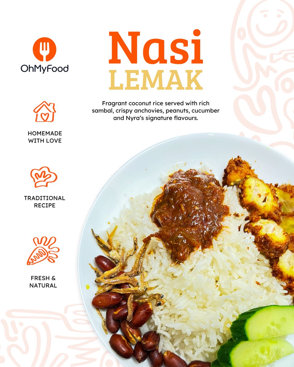 OhMyFood_omf's tweet photo. Meet Nyra, a Home Chef sharing the rich flavours of Malaysian cuisine.🌏
From family recipes to handcrafted bakes, she brings a true taste of home to OhMyFood.❤️
Follow @ohmyfood_global to discover incredible Home Chefs and explore homemade cuisines from around the world. https://t.co/P1sQmNDV7m