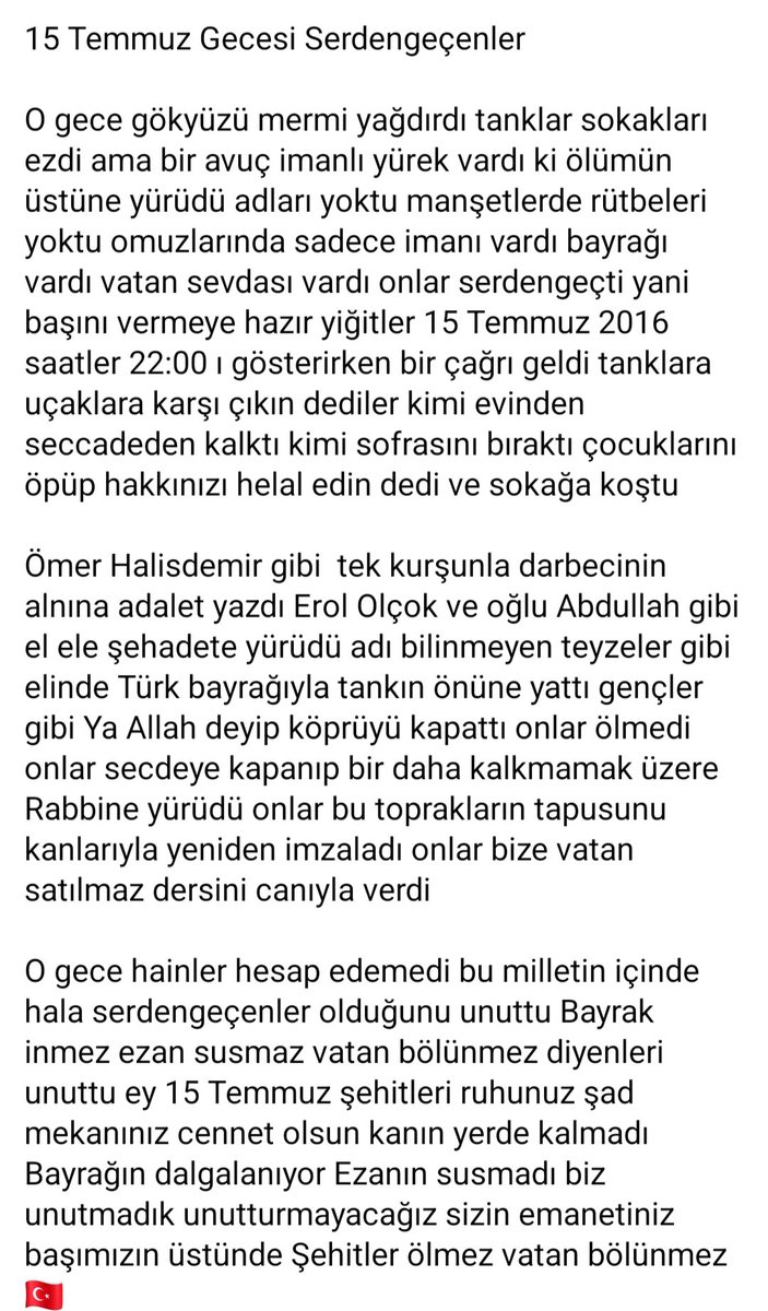 MustafaKoy18503's tweet photo. Rabbim devletimize zeval vermesin Şehitlerimizin ruhu şad olsun 🇹🇷🇹🇷🇹🇷 https://t.co/Ye9XAyroUv