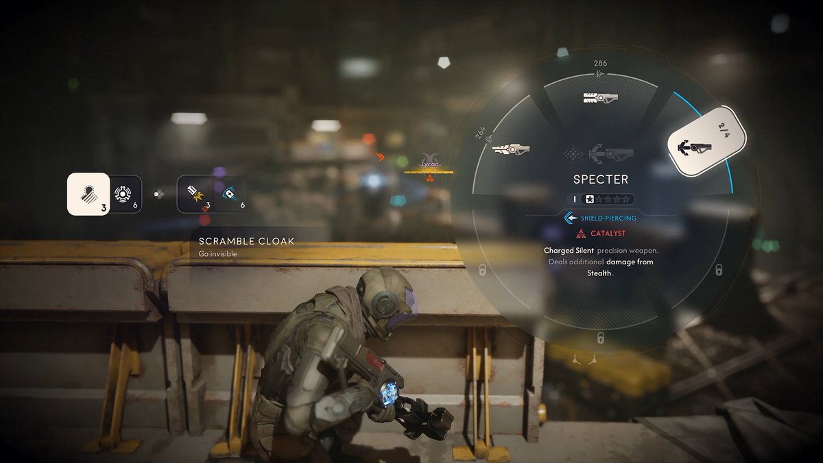 EXODUSGame_DE's tweet photo. Der Specter-Mod der Recycler ist eine lautlose Präzisionswaffe mit aufladbarem Schuss, die aus der Tarnung zusätzlichen Schaden verursacht. Du hast richtig gehört, Traveler. Sie ist deine erste Wahl, wenn du unentdeckt bleiben willst. Kombiniere sie mit dem "Scramble Cloak", der dir vollständige Unsichtbarkeit verleiht, um den ultimativen Stealth-Build zu erschaffen.