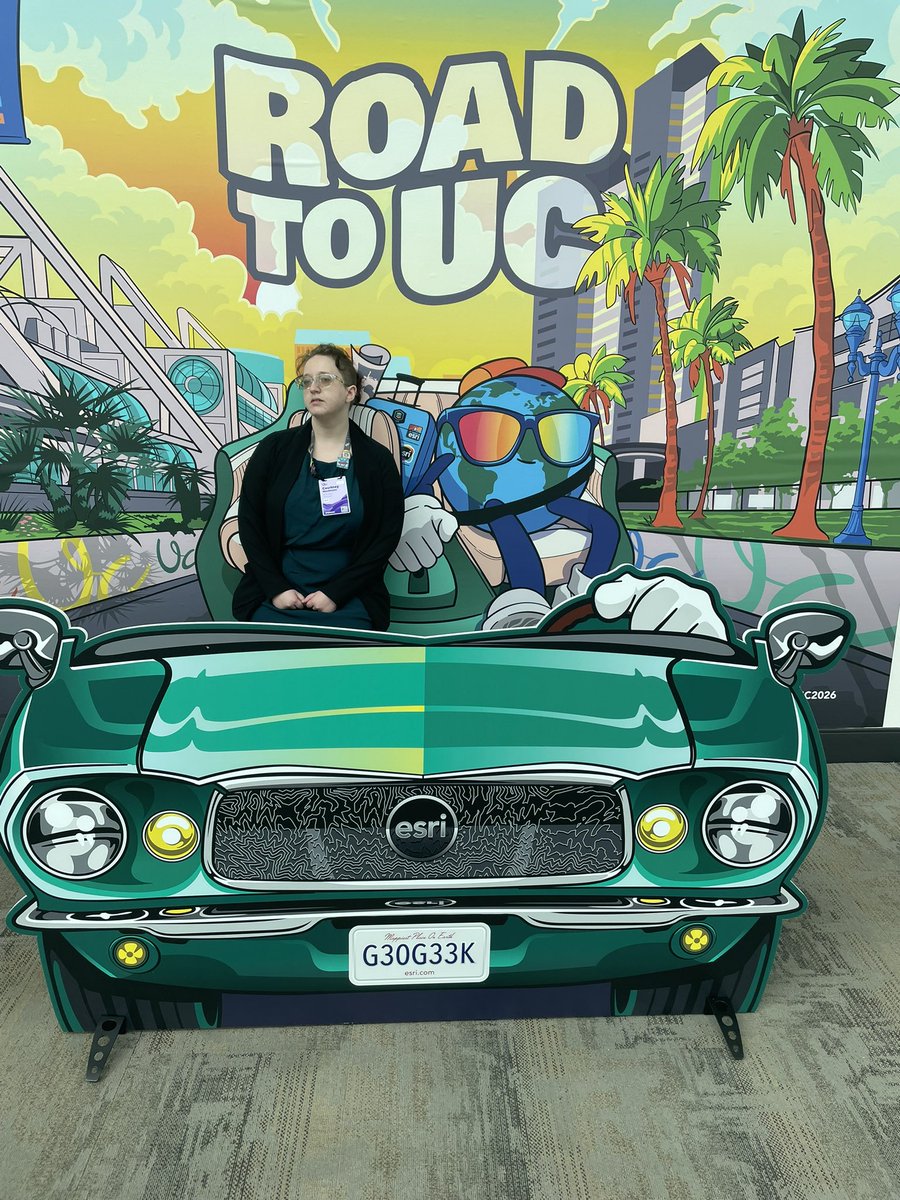 GEOjobeGIS's tweet photo. ♫ They see us rollin’… They mappin’…” ♫ #esriuc2026 https://t.co/9J3uha4ylE
