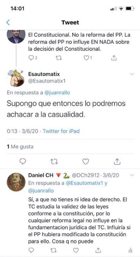 lvm2567's tweet photo. @Esautomatix1 @juanrallo @ChauChauESP Joder cada vez que te veo intentando dar lecciones de derecho me acuerdo de las animaladas que has puesto. Como esta en la que pensaba que influía en la decisión del TC una Ley Ordinaria. De los más analfabetos de X y ahí sigues insistiendo https://t.co/Bu6SAa7tjG