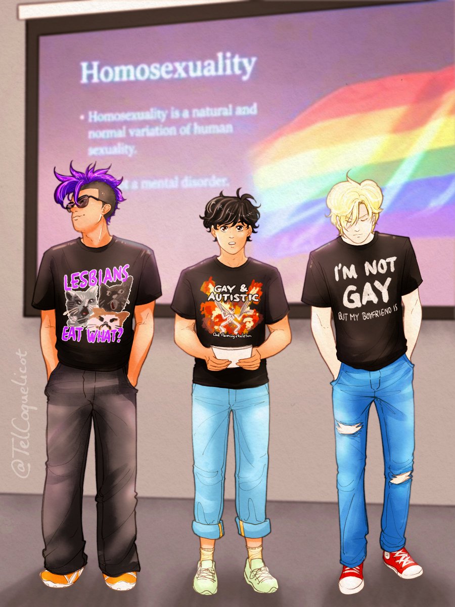 TelCoquelicot's tweet photo. that was really fun 👀
#BANANAFISH
thank you @flyboy_eiji for suggesting the idea!! https://t.co/FVN7xc359u